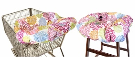 Itzy Ritzy Shopping Cart & High Chair Cover Fresh Bloom