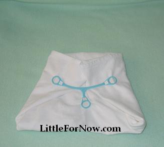 Angel Wing Fold for Flat Diapers