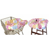 Itzy Ritzy Shopping Cart & High Chair Cover Fresh Bloom