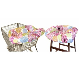 Itzy Ritzy Shopping Cart & High Chair Cover Fresh Bloom