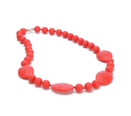 Chewbeads Perry Necklace Cherry Red