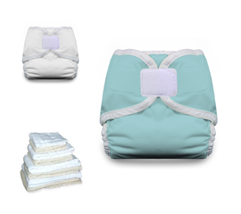 Thirsties Prefold Cloth Diaper Basic Starter Pack