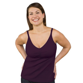 Bravado Essential Nursing Bra Tank Dark Plum